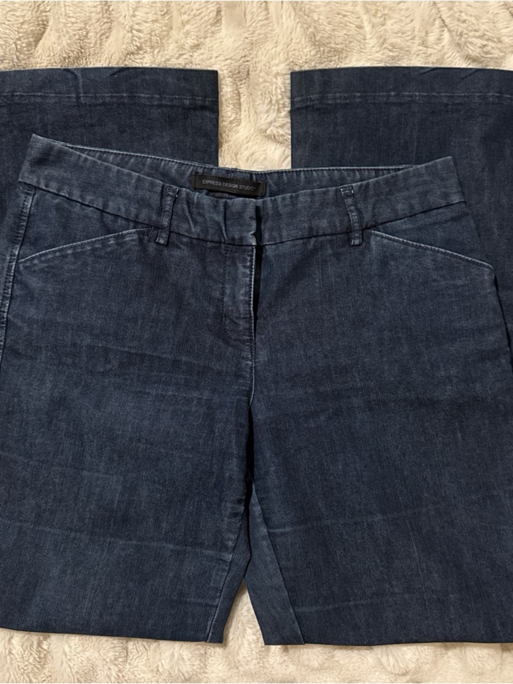 Dark Blue Women’s Jeans - Classic Straight Leg